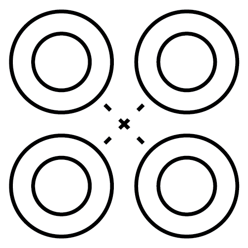 Four Coil Unison Icon